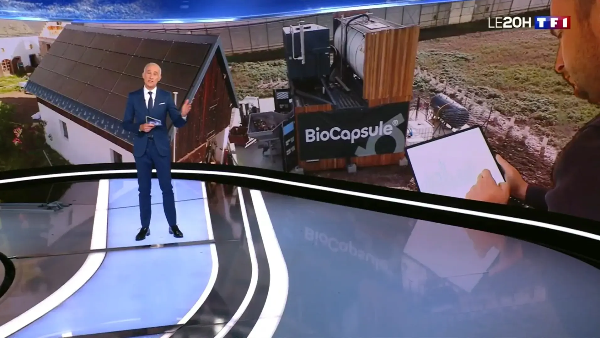 La BioCapsule® d’Arkeale à l’honneur au JT de 20 Heures de TF1